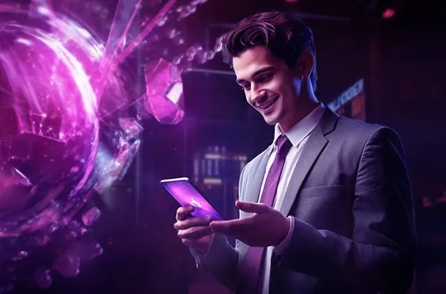 VIP ကစားသမားများ exclusive lounge တွင် luxury gaming ခံစားနေသောမြင်ကွင်း